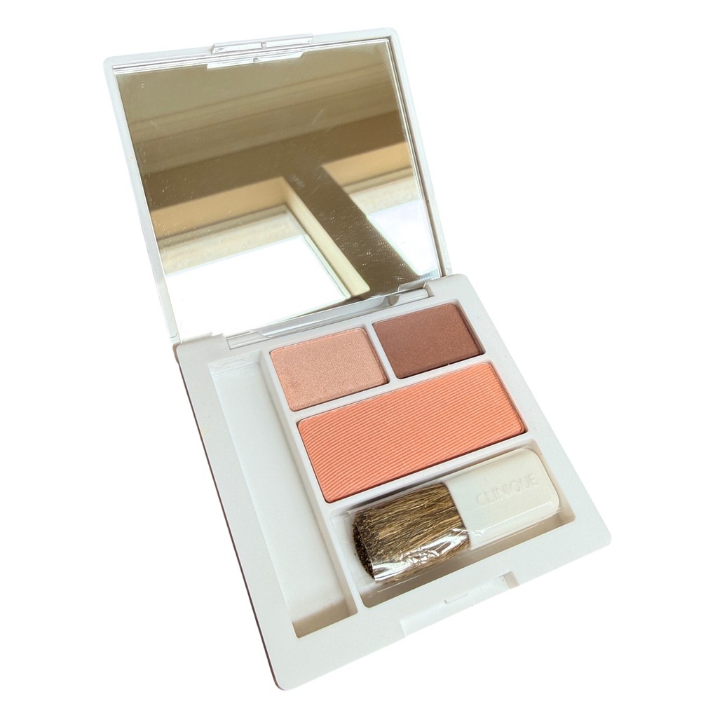 Clinique Colour Surge Eye Shadow Duo Rosewine & Pink Blush Powder Palette K11